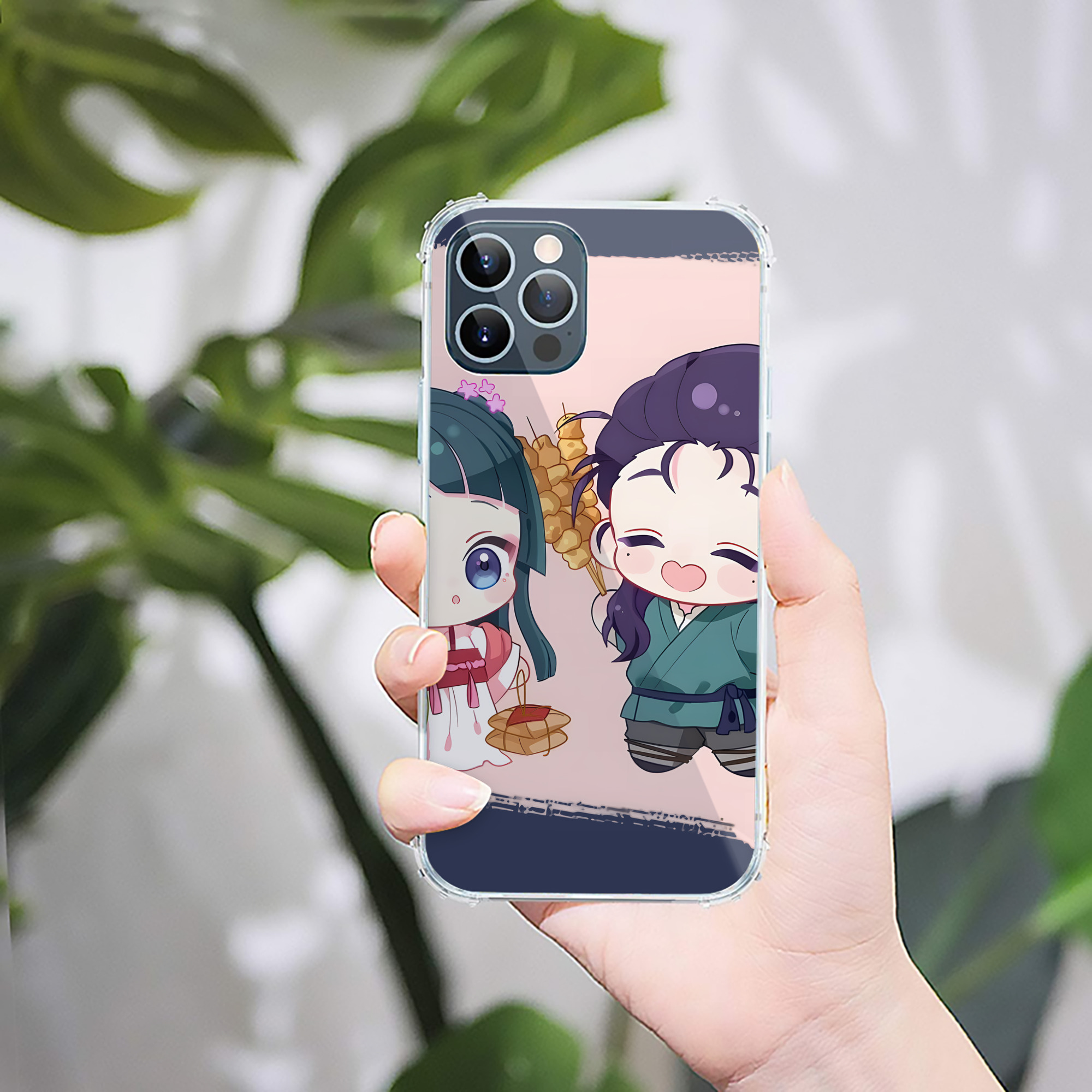 （画像用） 薬屋のひとりごと The Apothecary Diaries 【iPhone 12シリーズ対応】透明スマホケース（クリアソフトケース）